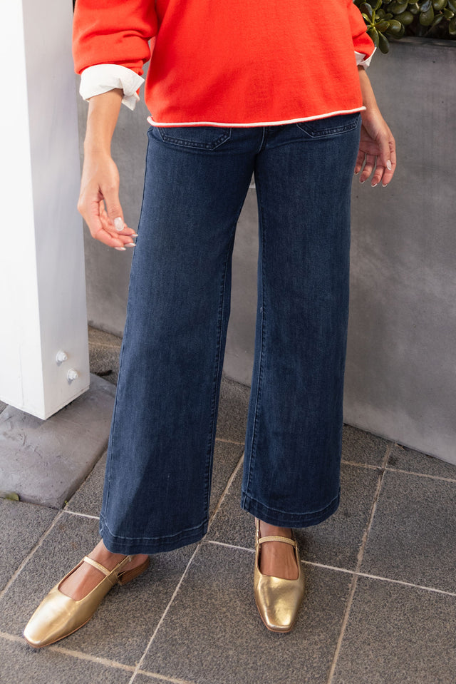 Carpenter Dark Denim Stretch Jeans