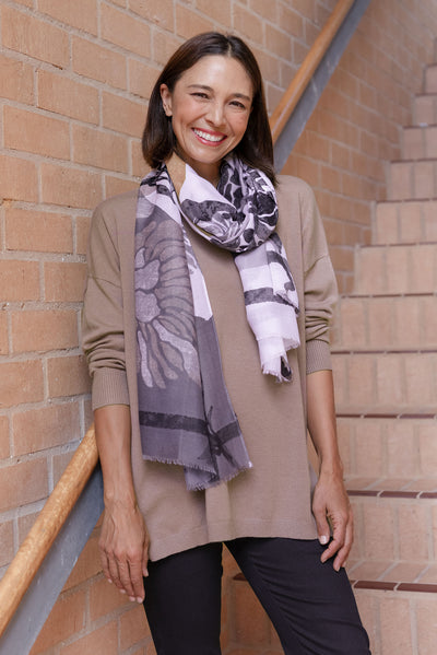 Tanner Mocha Knit Jumper