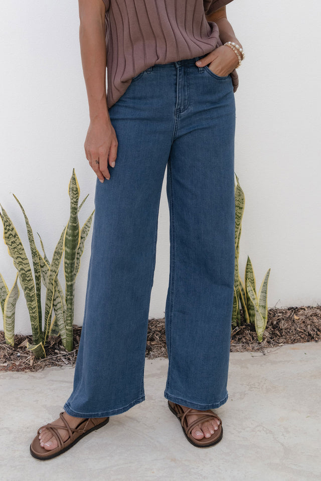 Imogen Blue Straight Leg Jeans