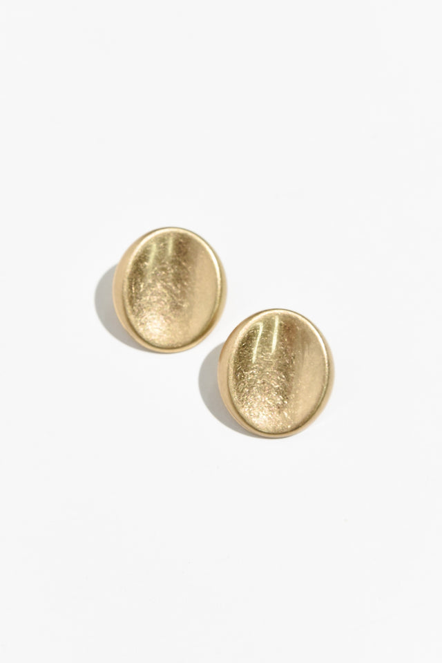 Rory Gold Disc Earrings