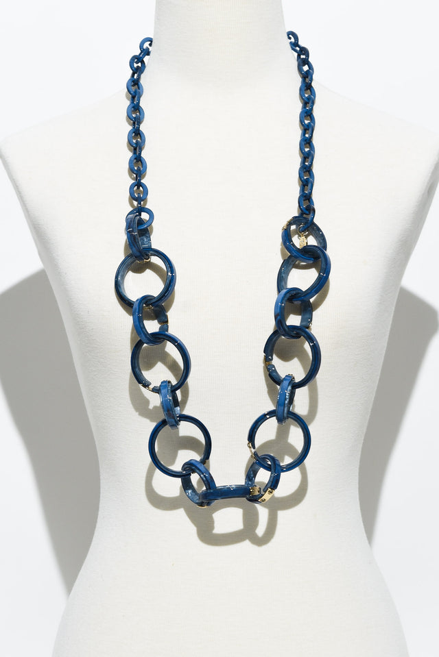 Samson Blue Chain Necklace image 2
