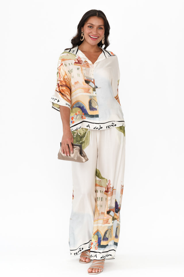 Sharee Natural Vista Collared Shirt image 3