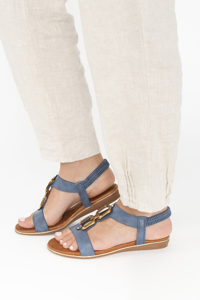 Shelby Blue Chain Sandal image 5