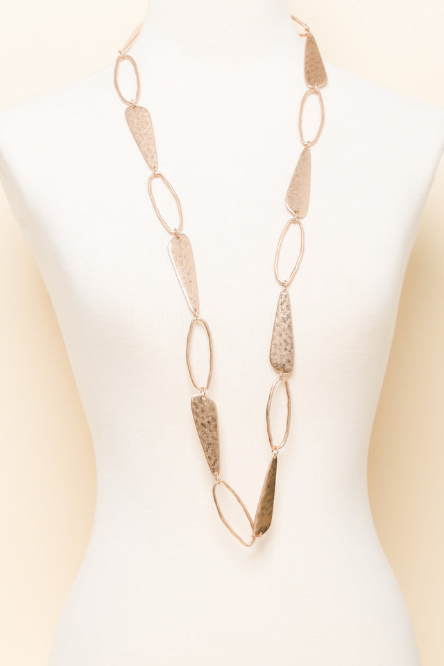 Sila Gold Linked Necklace image 2