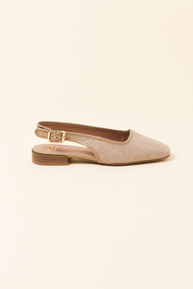 Soph Sand Suede Slingback Heel image 1