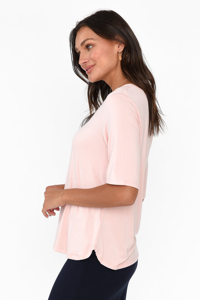 Sophie Blush Bamboo Top