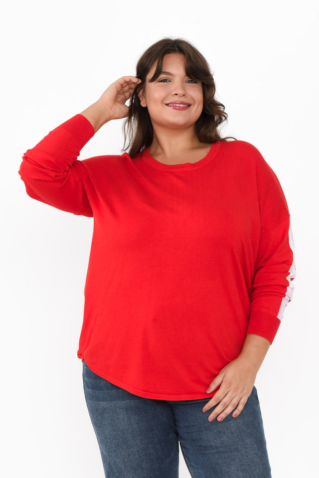 plus-size,curve-tops,plus-size-sleeved-tops,plus-size-winter-clothing,plus-size-outerwear,curve-knits-jackets,plus-size-jumpers,alt text|model:Gabby image 8