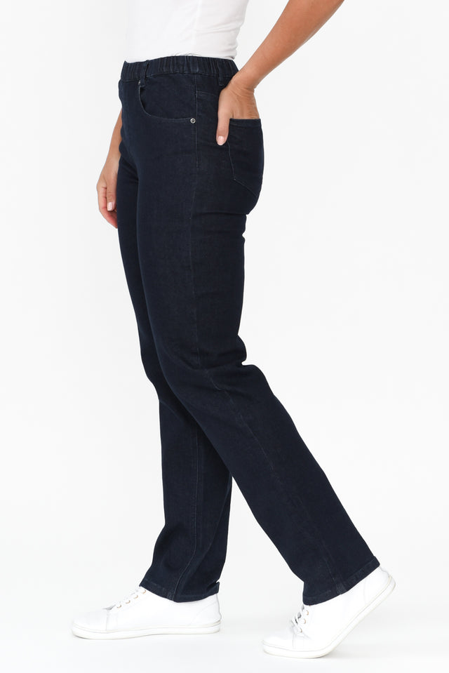 Suzy Dark Denim Stretch Jeans image 4