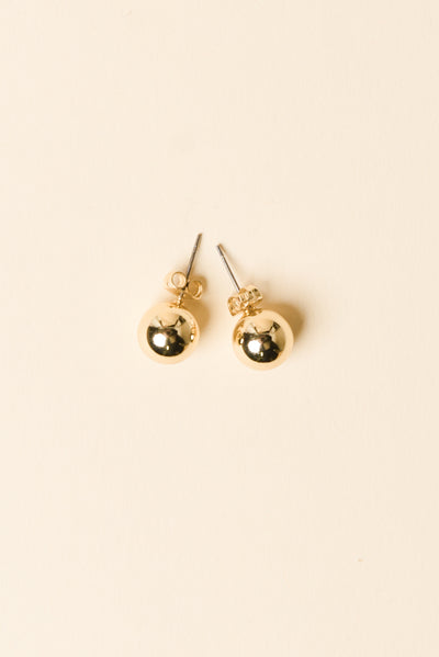 Tommy Gold Stud Earrings