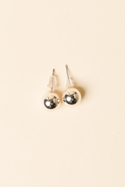 Tommy Silver Stud Earrings