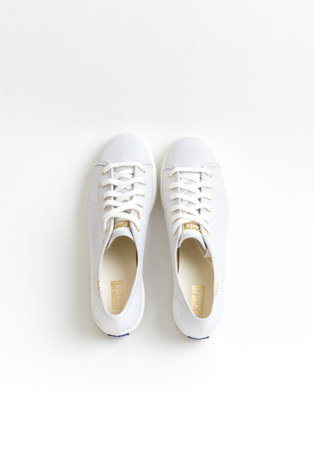 Triple Kick Metallic Canvas Sneaker