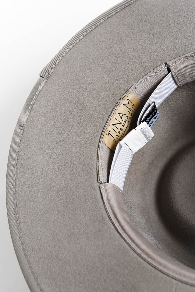 Vail Grey Wool Fedora