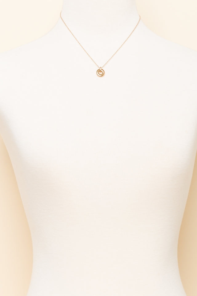 Valette Gold Plated Pendant Necklace image 2