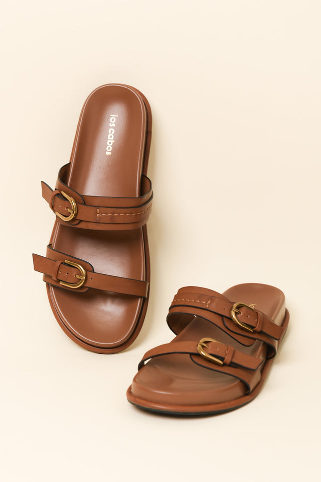 Valise Dark Brown Buckle Slide