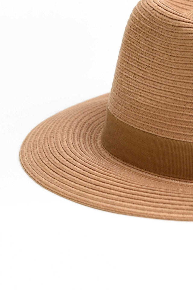 Voyager Caramel Travel Fedora