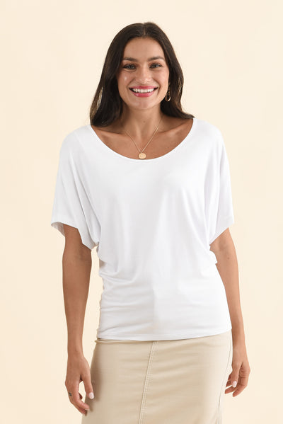 White Maui Tee