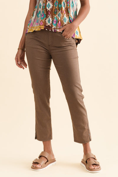 Winslet Mocha 7/8 Pants