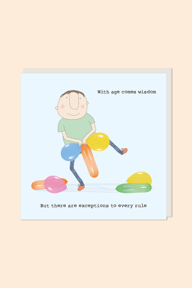 With Age Comes Wisdom Card