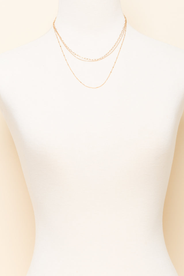 Yulia Gold Layered Necklace