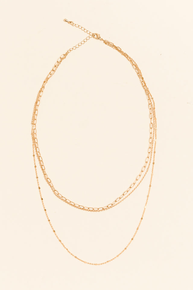 Yulia Gold Layered Necklace