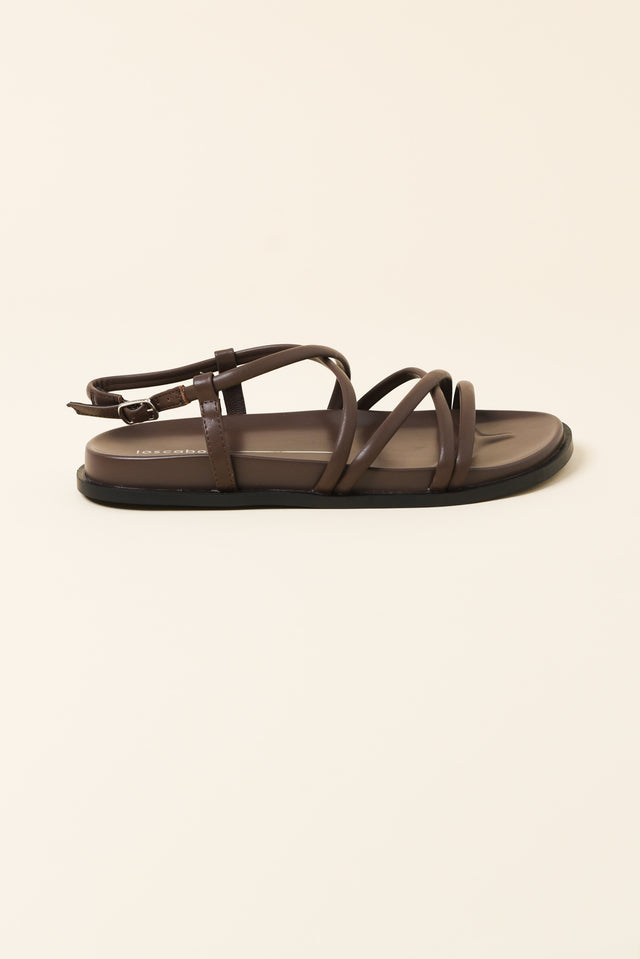 Zarn Chocolate Strappy Sandal image 1