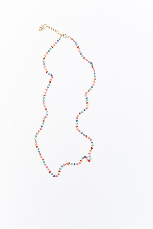 Ziva Multi Festive Beaded Necklace image 1