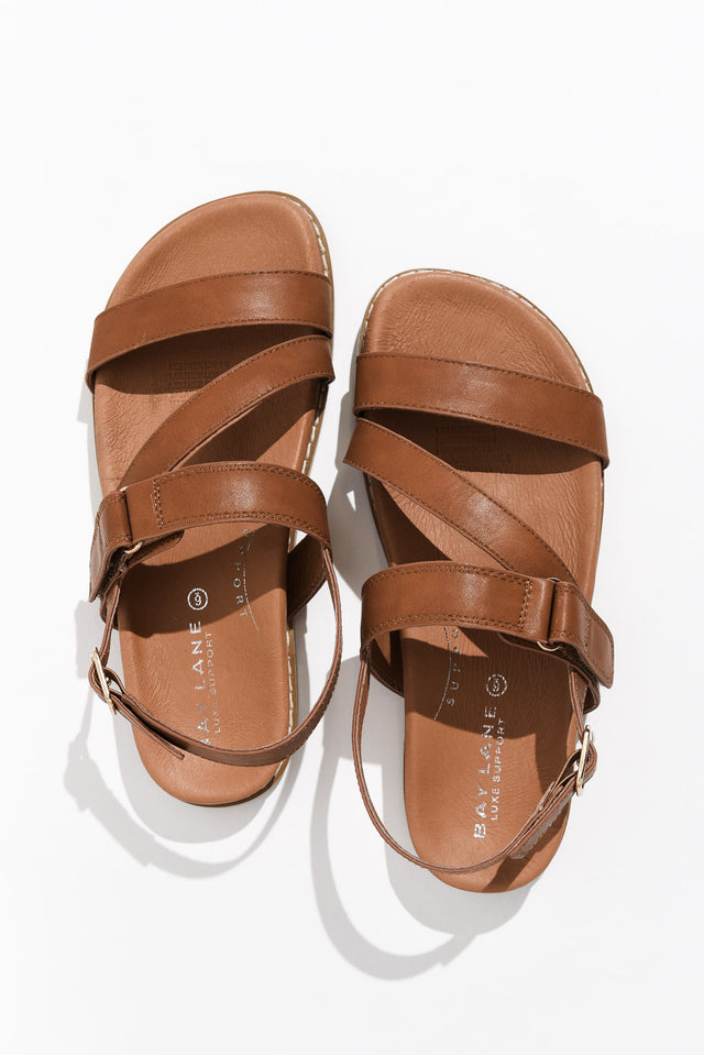 Zorba Tan Leather Sandal image 4