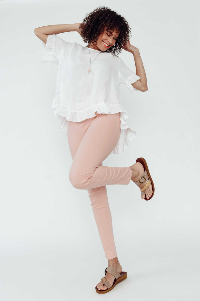 Reed Pink Stretch Cotton Pants image 2