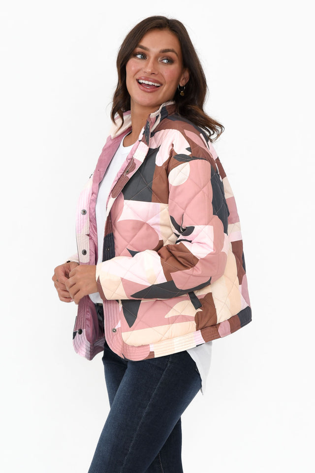 Abstraction Beige Jacket