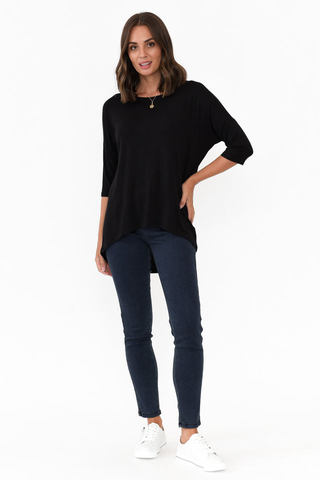 Blake Black Bamboo Top