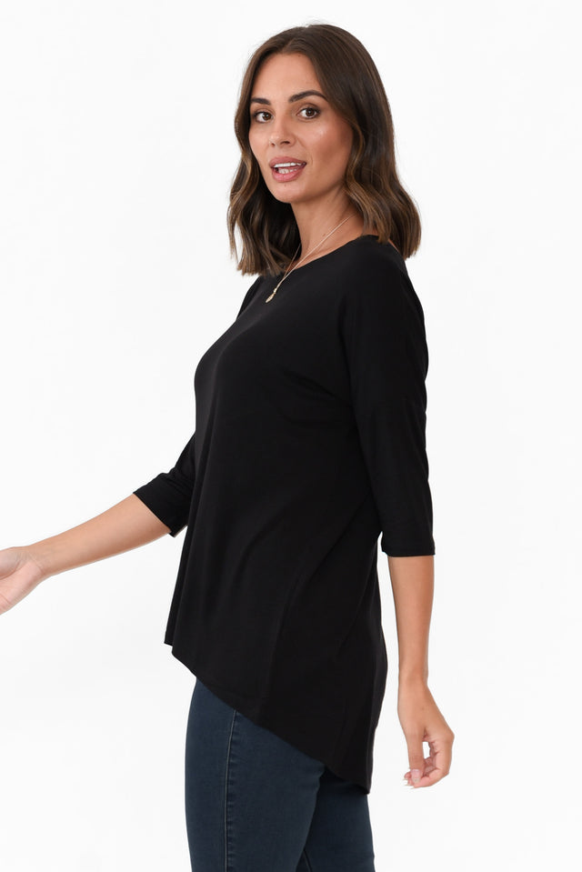 Blake Black Bamboo Top