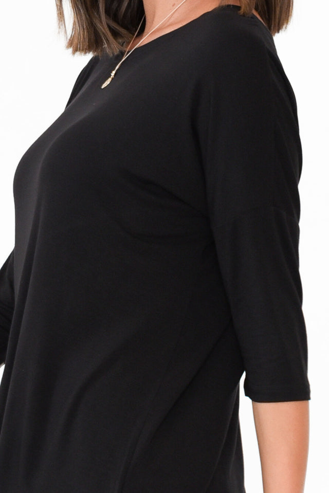 Blake Black Bamboo Top