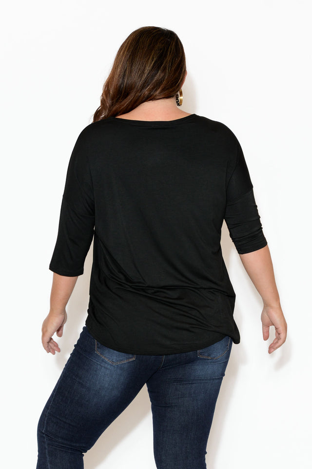 Blake Black Bamboo Top