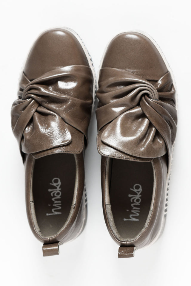 Bowie Taupe Slip On Loafer