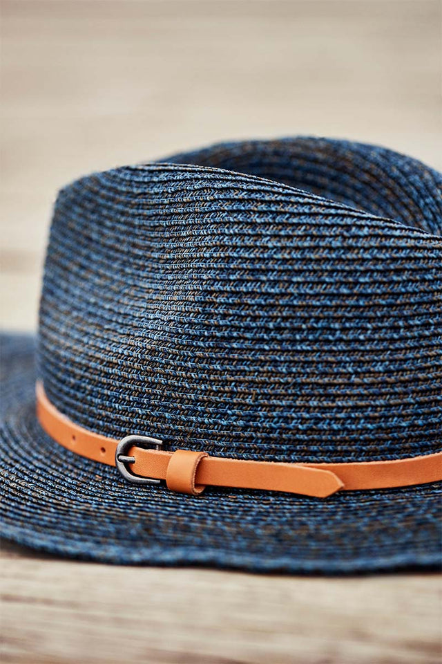 Bruny Blue Raffia Cowboy Hat image 2