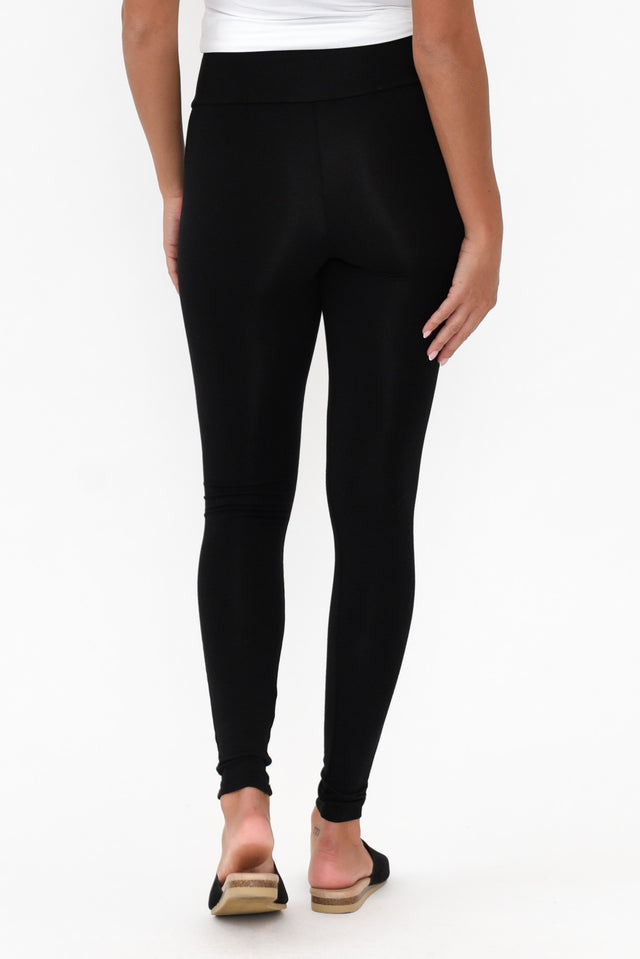 Carly Black Bamboo Legging