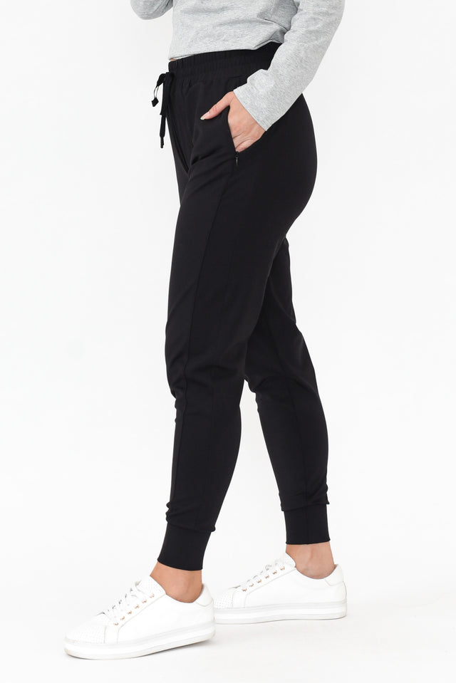 Collins Black Tie Jogger Pants