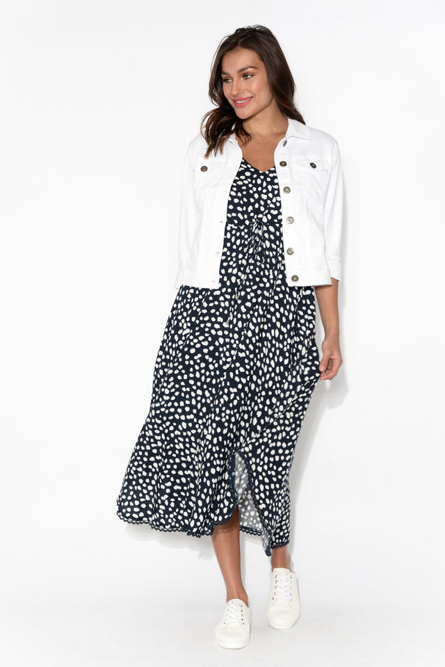 Danielle White Stretch Jean Jacket