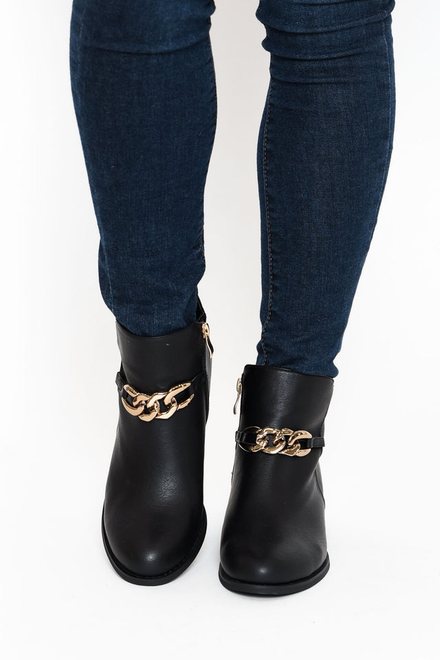 Edmond Black Ankle Boot