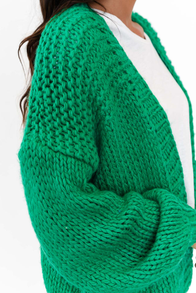 Freddie Green Knit Pocket Cardigan