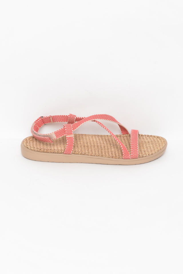 Mari Red Strappy Sandal