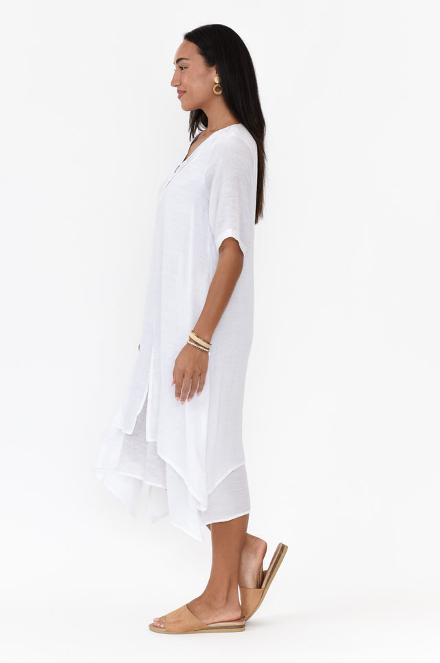 Nala White Layers Dress image 4