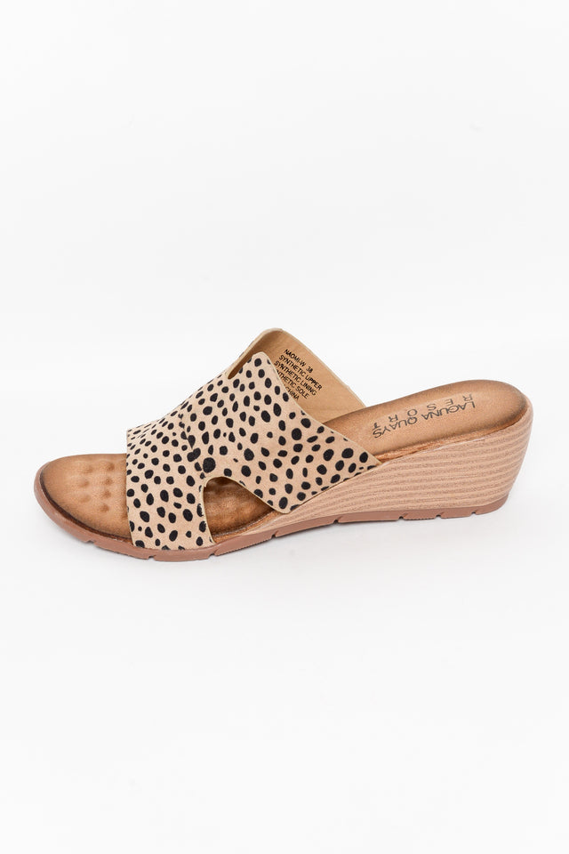 Naomi Cheetah Cut Out Wedge