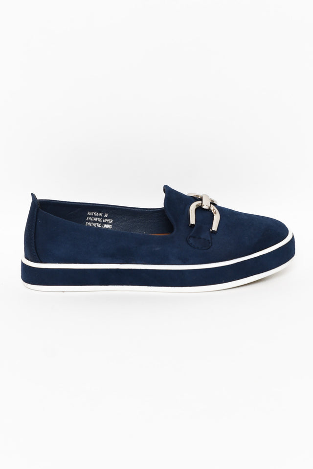 Natyia Navy Platform Loafer