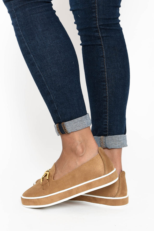 Natyia Tan Platform Loafer