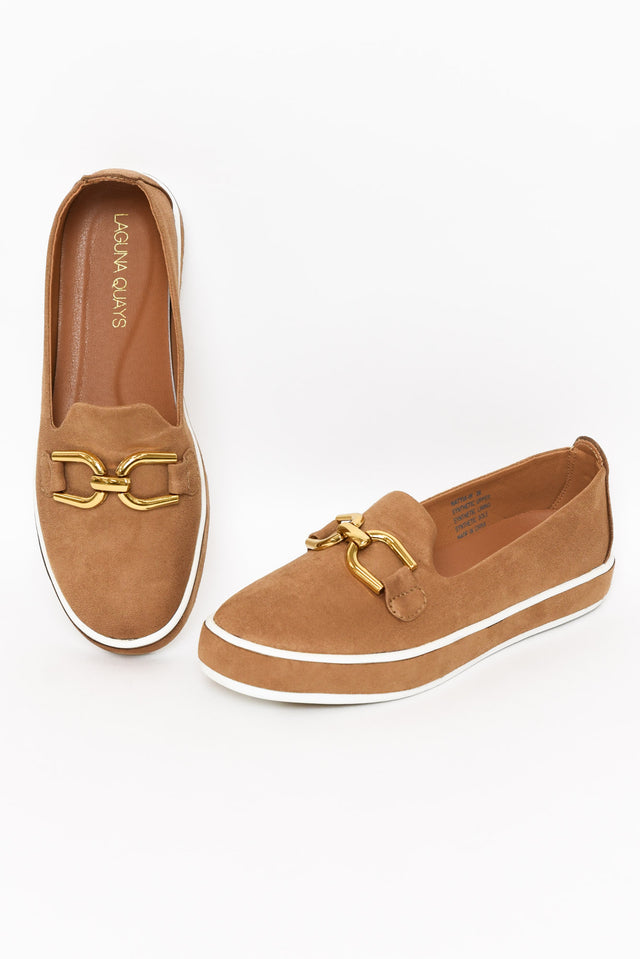 Natyia Tan Platform Loafer