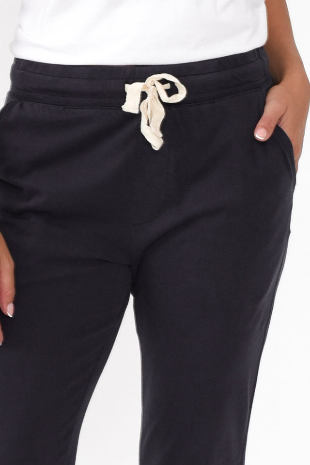 Navy Wash Out Lounge Pants image 3