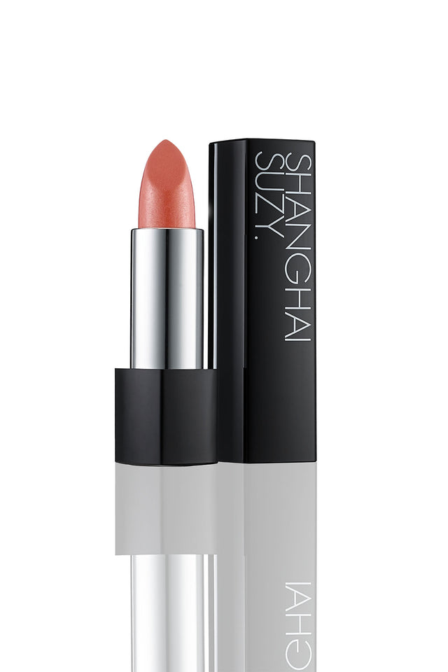 Olivia Apricot Satin Luxe Lipstick image 1