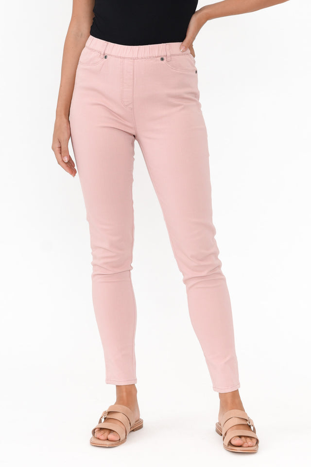 Reed Blush Stretch Cotton Pant