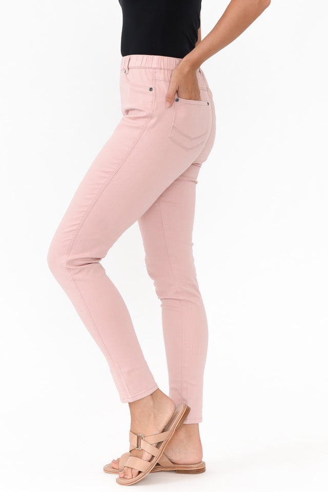 Reed Blush Stretch Cotton Pants